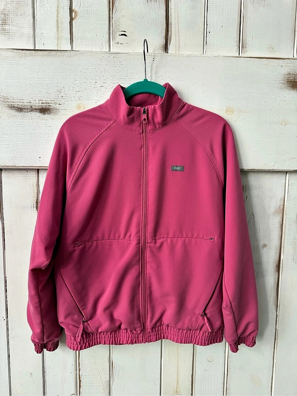 FIGS Sydney Jacket in F’ing Pink XS